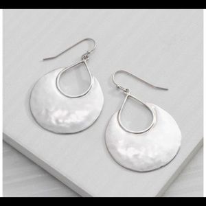 Silpada Crescent Drip/moon earrings
